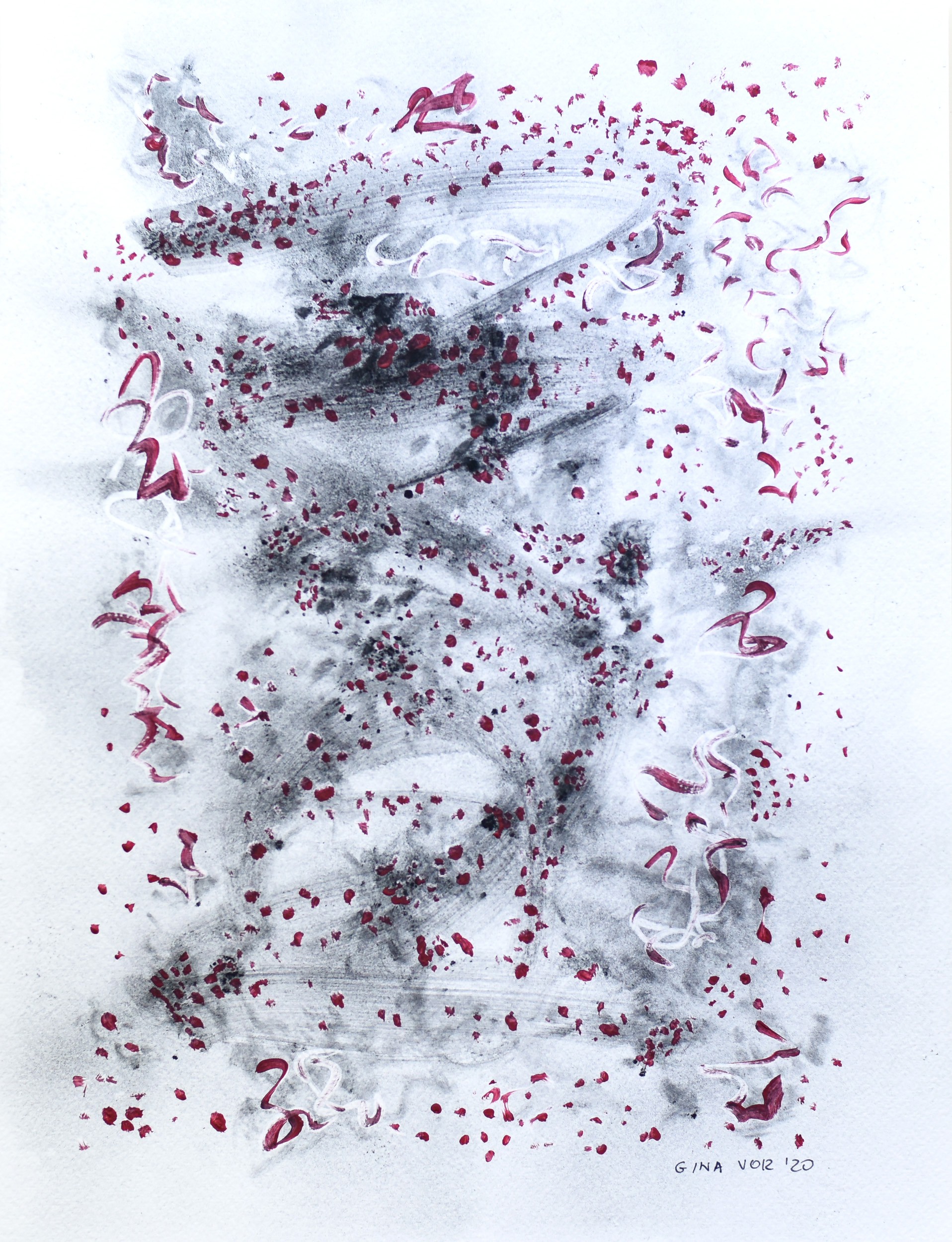 Gina Vor, Abstract 6 | Abstraite 6 Gina Vor, Abstract 6 | Abstraite 6