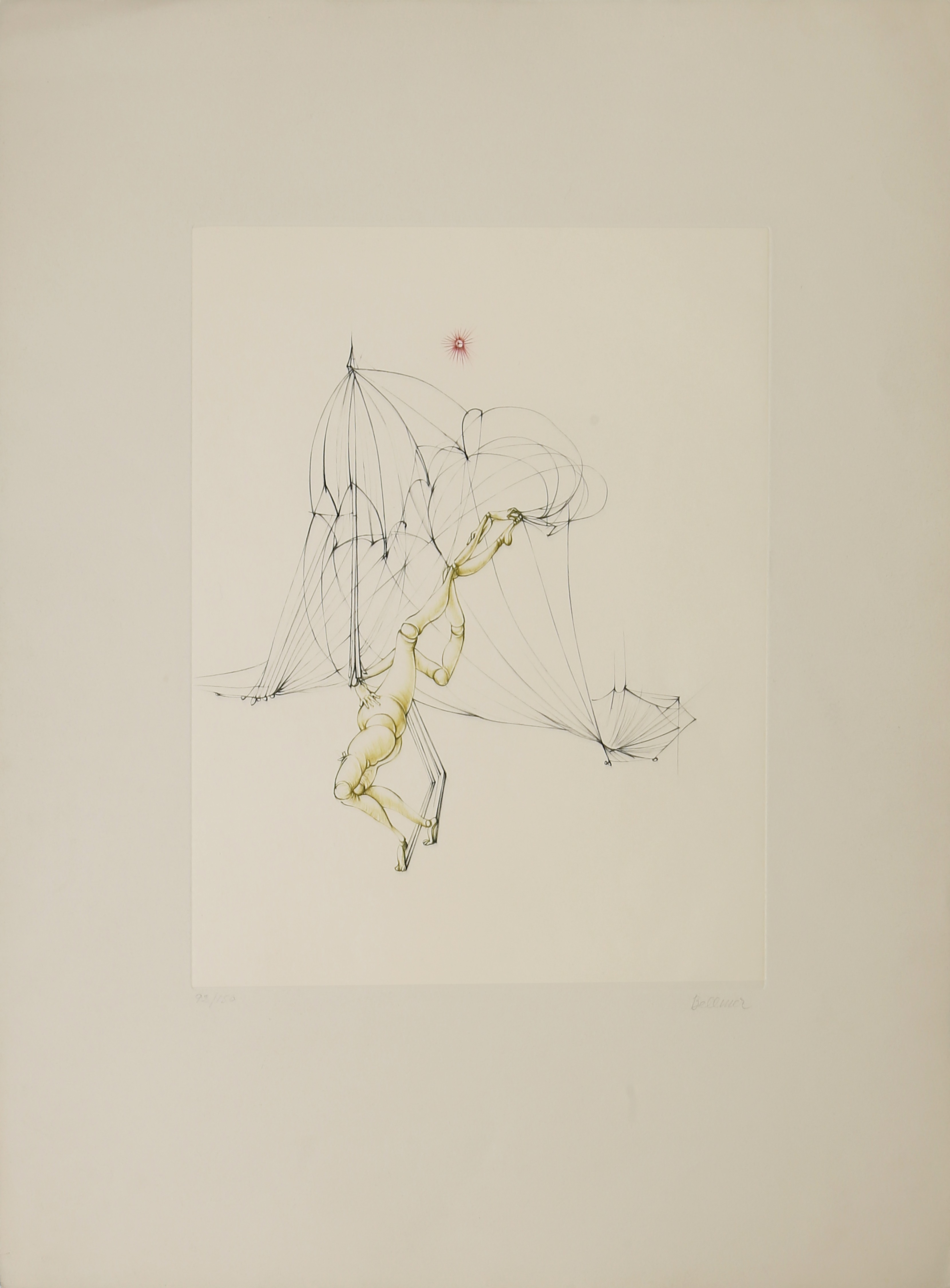 Hans Bellmer, Œillade ciselée 1 Hans Bellmer, Œillade ciselée 1