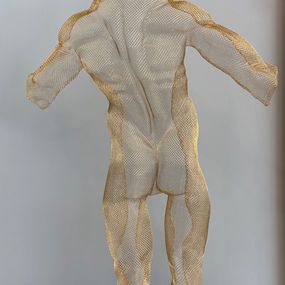 Sculpture, Under Construction Series - Male Nude Posterior, Ofer Rubin