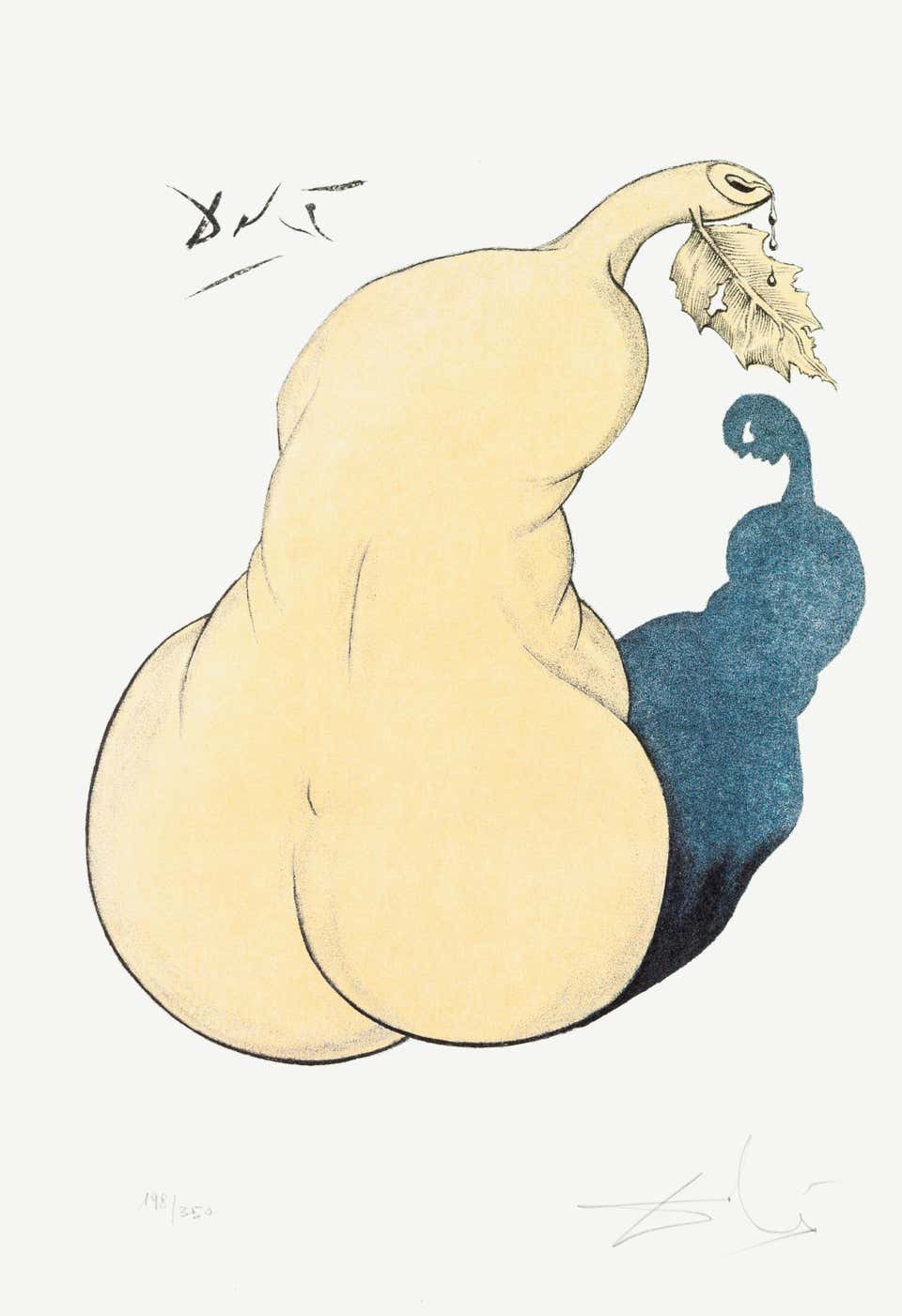 Salvador Dali, Dali Illustrates Casanova - Plate 13 Salvador Dali, Dali Illustrates Casanova - Plate 13