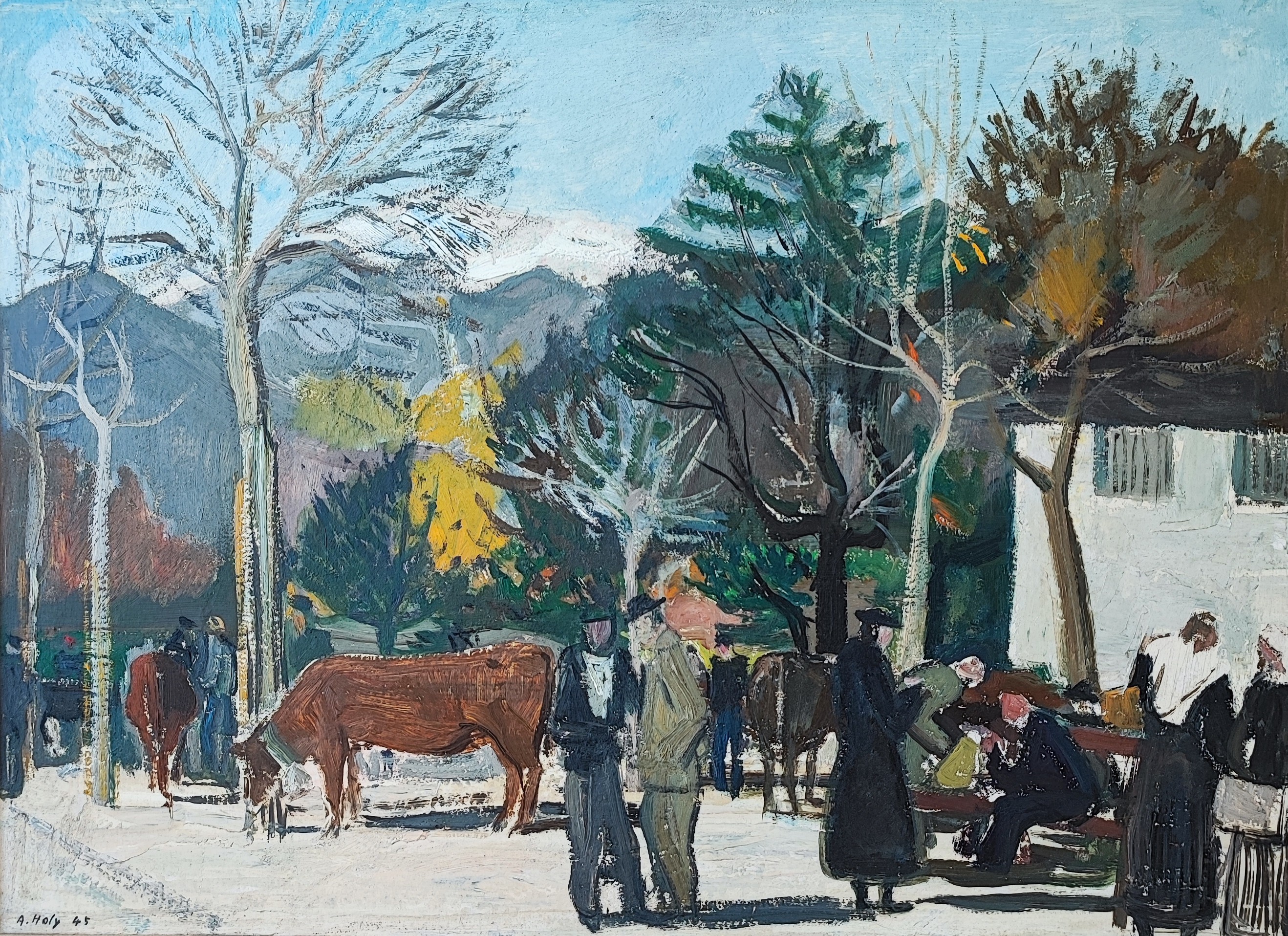 Adrien Holy, Scène de marché Adrien Holy, Scène de marché