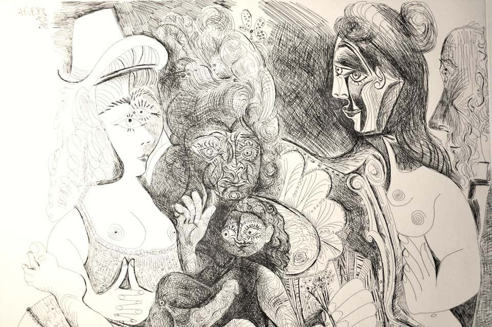 Pablo Picasso, La Fête de la Patronne Pablo Picasso, La Fête de la Patronne