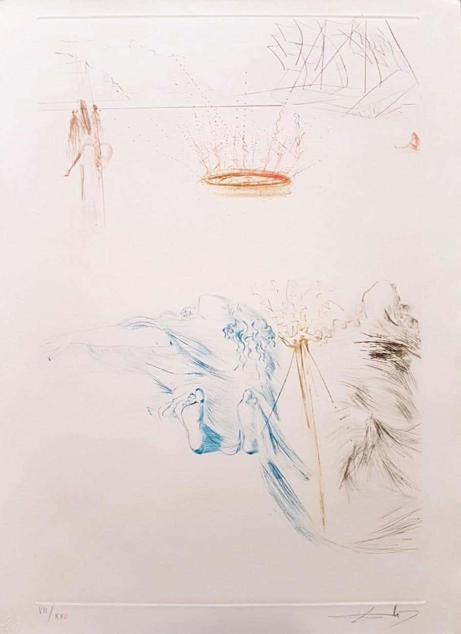 Salvador Dali, Tristan's Testament Salvador Dali, Tristan's Testament