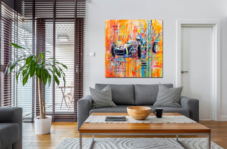F1 Monaco Grand Prix 1961 By Marta Zawadzka 2018 Painting Artsper 797079 - Monaco Sculpture Coffee Table F1 Monaco Grand Prix 1961 By Marta Zawadzka 2018 Painting Artsper 797079 - Monaco Sculpture Coffee Table