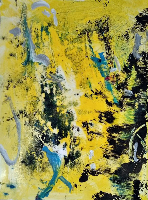 H-Nguyen, Monotype jaune I H-Nguyen, Monotype jaune I