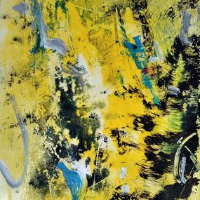 Peinture, Monotype jaune I, H-Nguyen