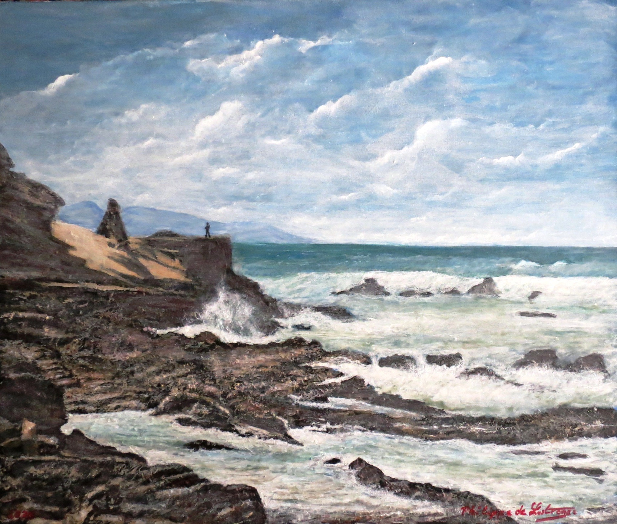 Philippe De Lestrange, Contemplation sur les rochers Philippe De Lestrange, Contemplation sur les rochers