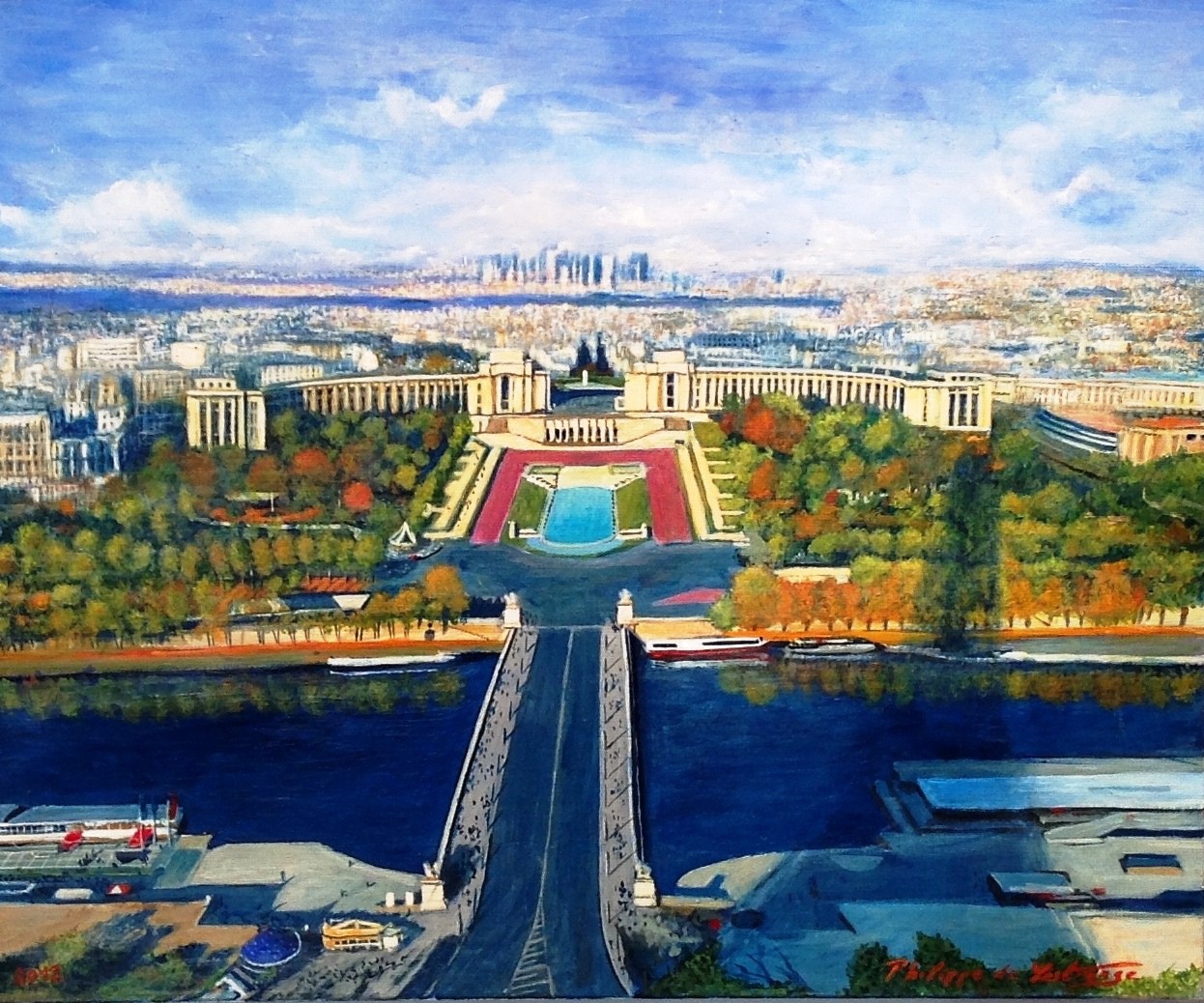Philippe De Lestrange, Paris le Trocadéro Philippe De Lestrange, Paris le Trocadéro