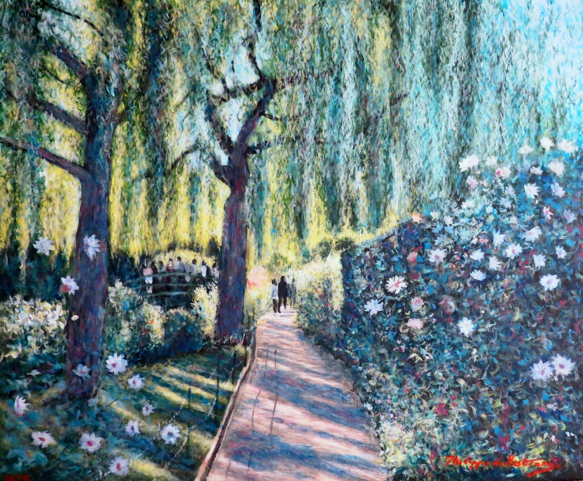 Philippe De Lestrange, Giverny en octobre Philippe De Lestrange, Giverny en octobre