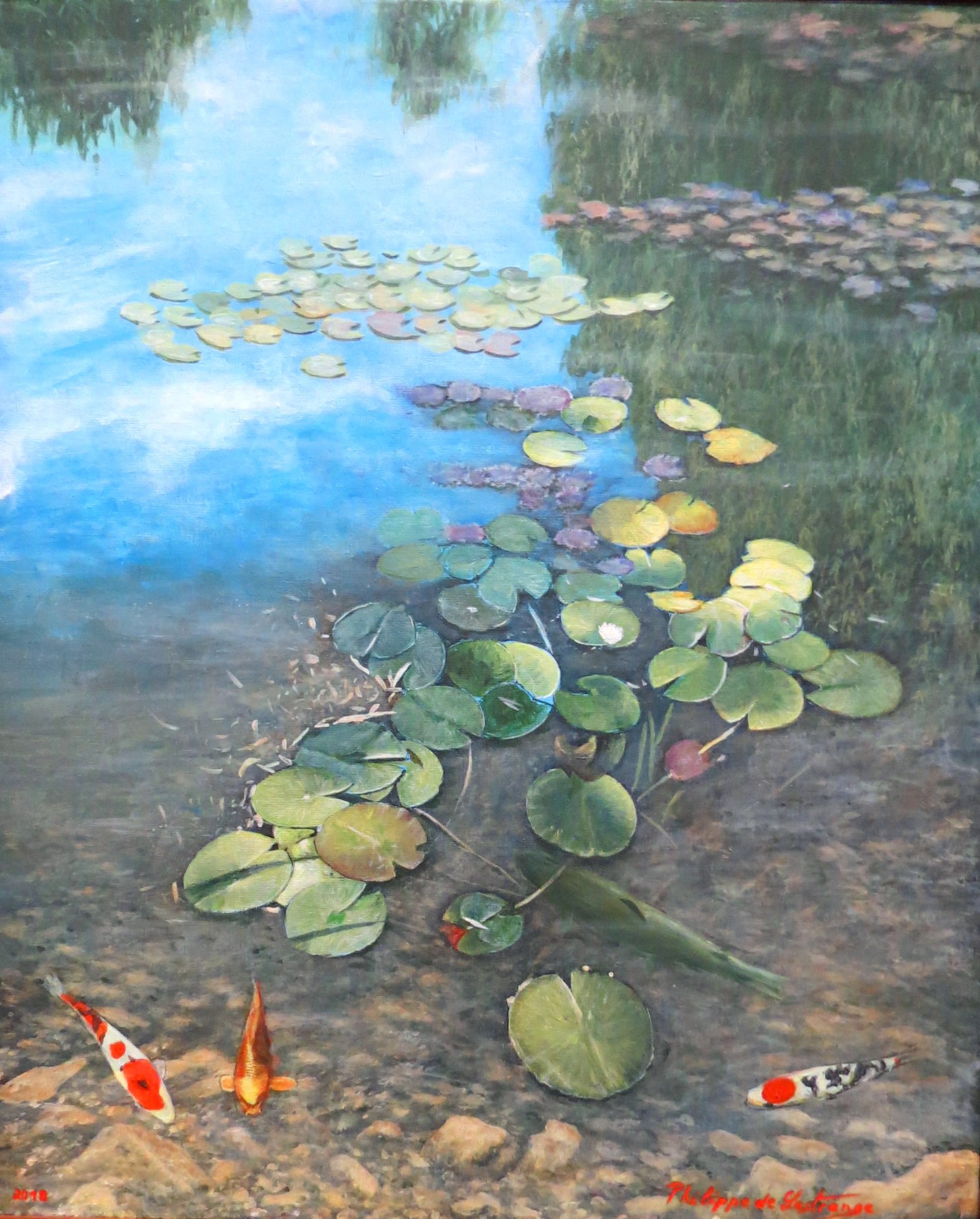 Philippe De Lestrange, Les poissons rouges Philippe De Lestrange, Les poissons rouges