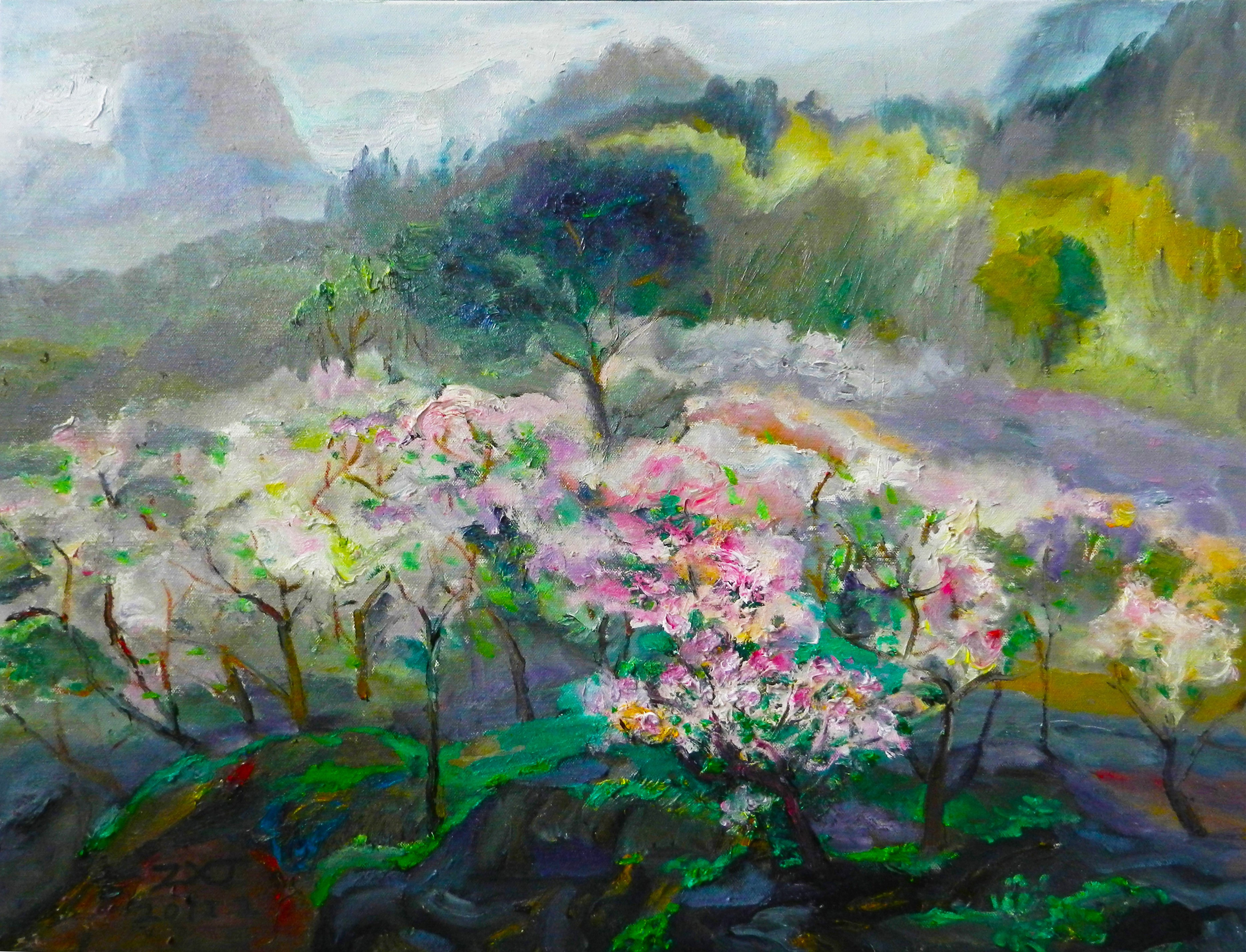 Judy C. Zheng, The Peach Blossom Season Judy C. Zheng, The Peach Blossom Season