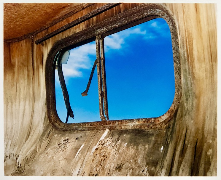 Trailer Window Bombay Beach Salton Sea California By Richard Heeps 2003 Photography Artsper 806955