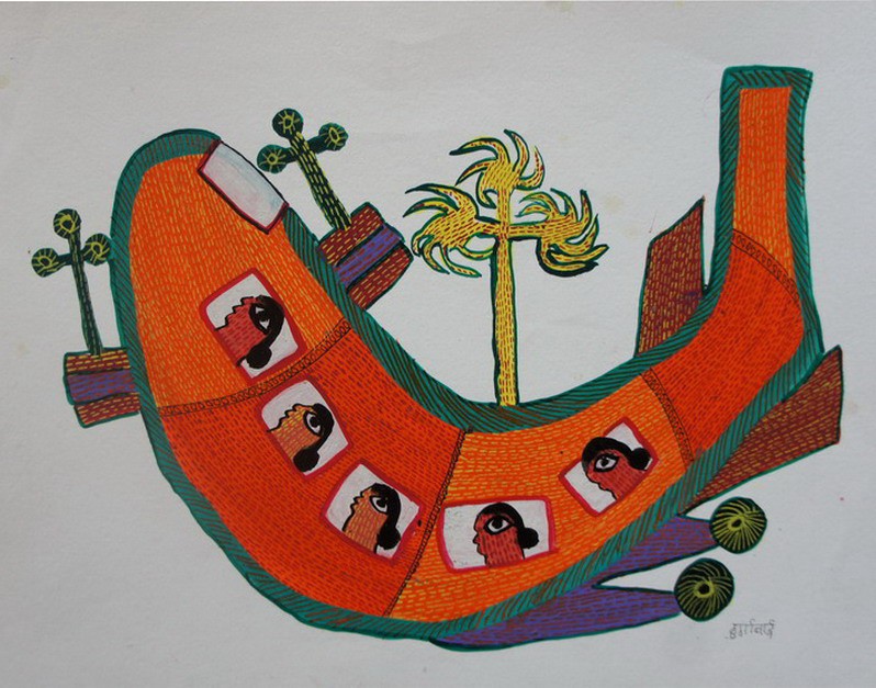 Durga Bai, Sans titre Durga Bai, Sans titre
