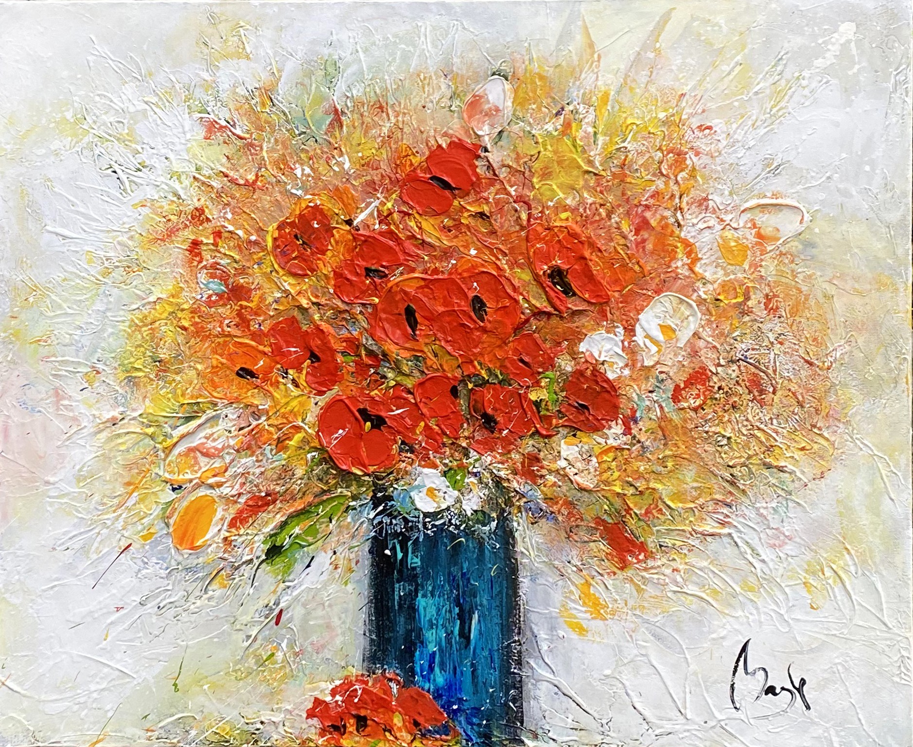 Louis Magre, eclat coquelicots Louis Magre, eclat coquelicots