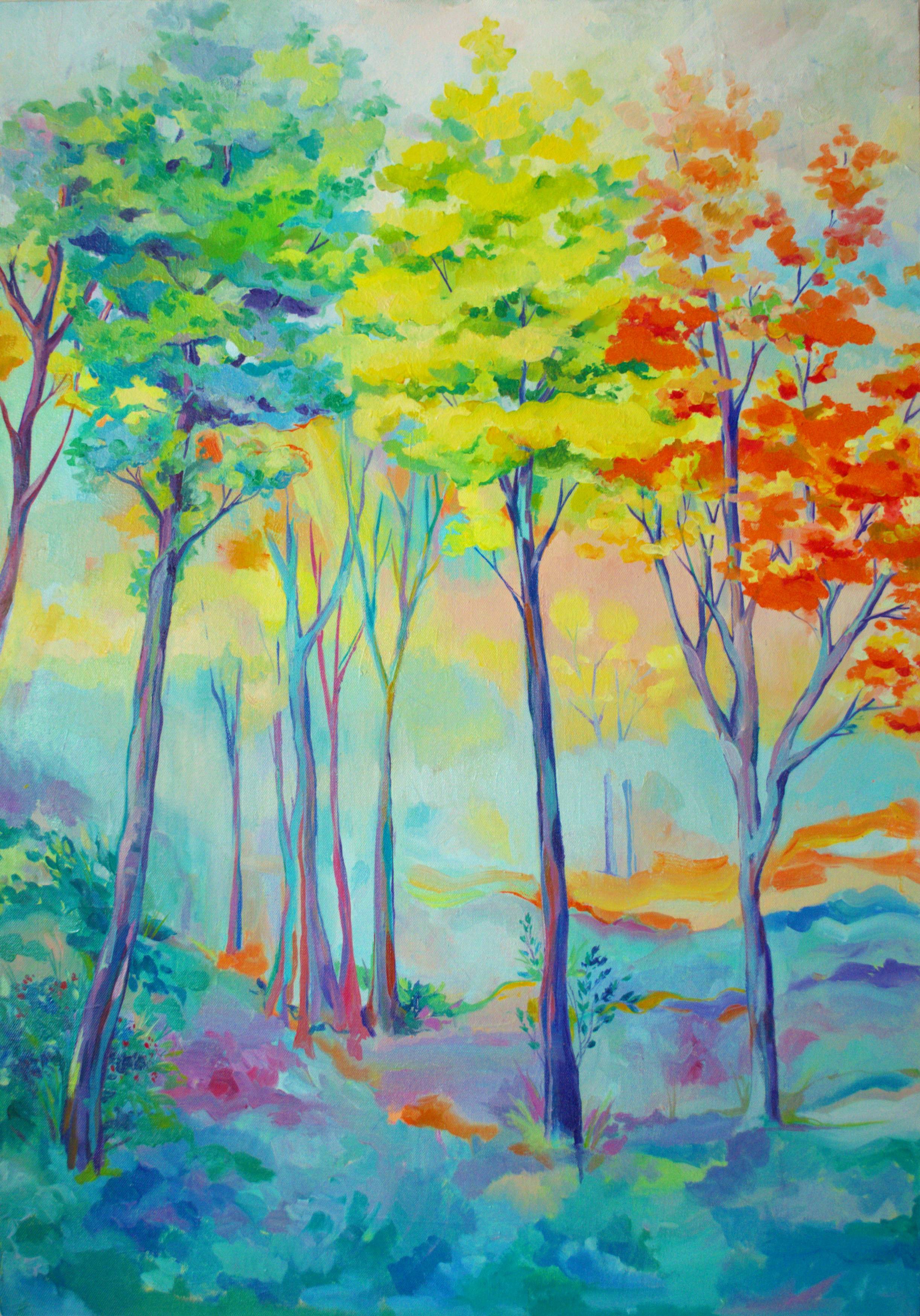 Tamar Mindia, Autumn in pastel shades Tamar Mindia, Autumn in pastel shades