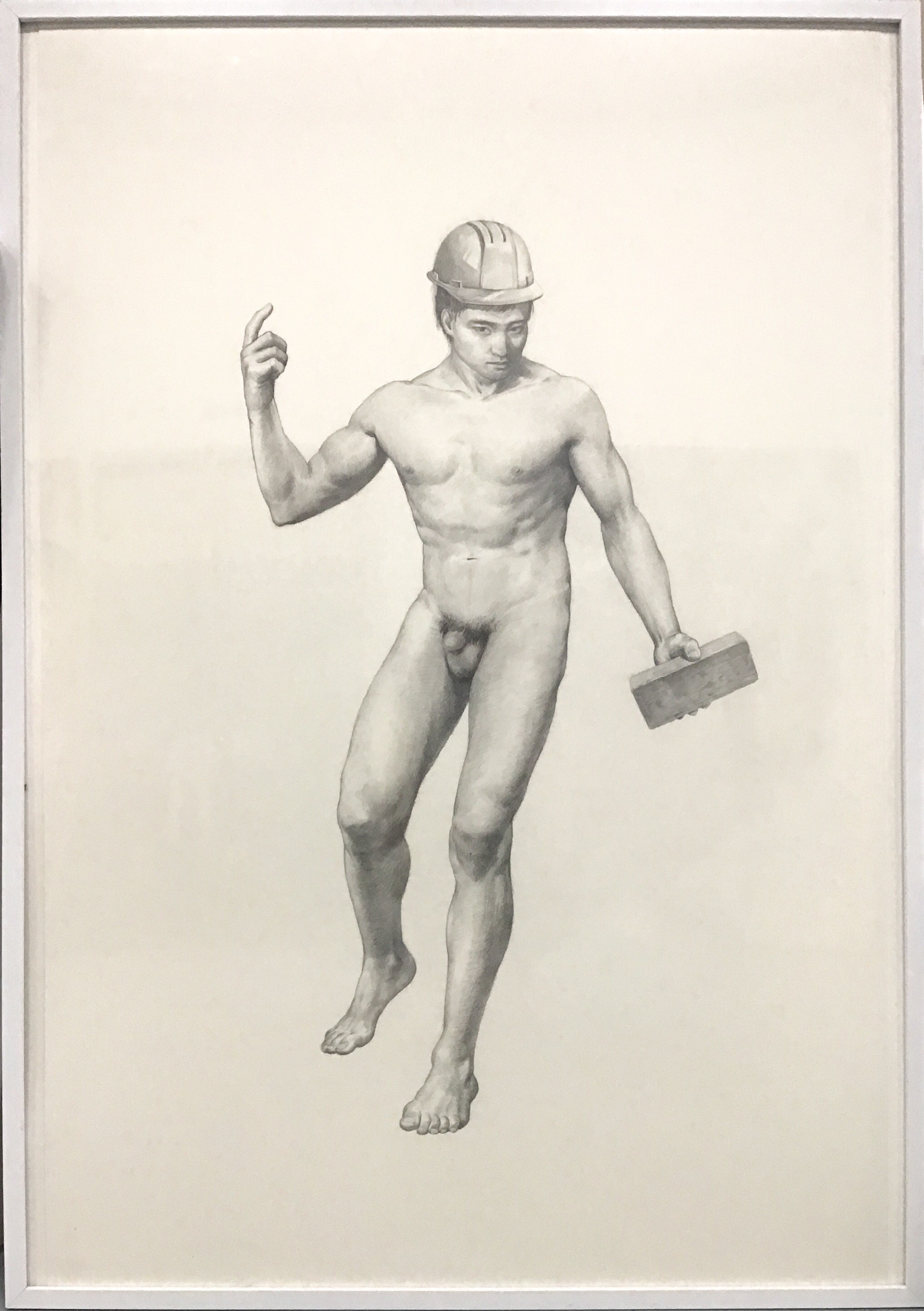 Wang Kai Chen, Studies for an academic drawing of the silent majority 3 Wang Kai Chen, Studies for an academic drawing of the silent majority 3