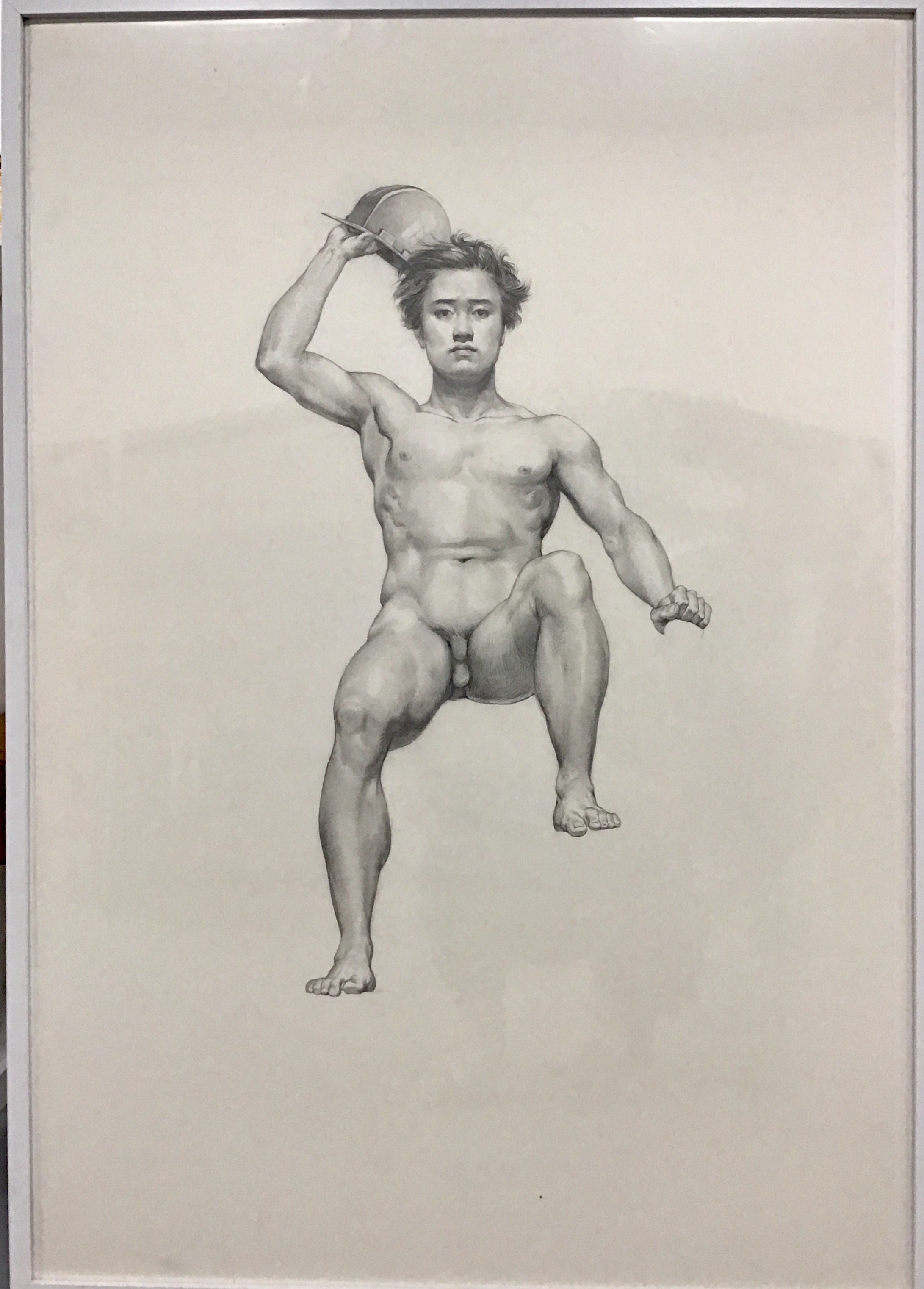 Wang Kai Chen, Studies for an academic drawing of the silent majority 2 Wang Kai Chen, Studies for an academic drawing of the silent majority 2