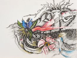 Fine Art Drawings, Dessin du confinement III, Valérie Abadie