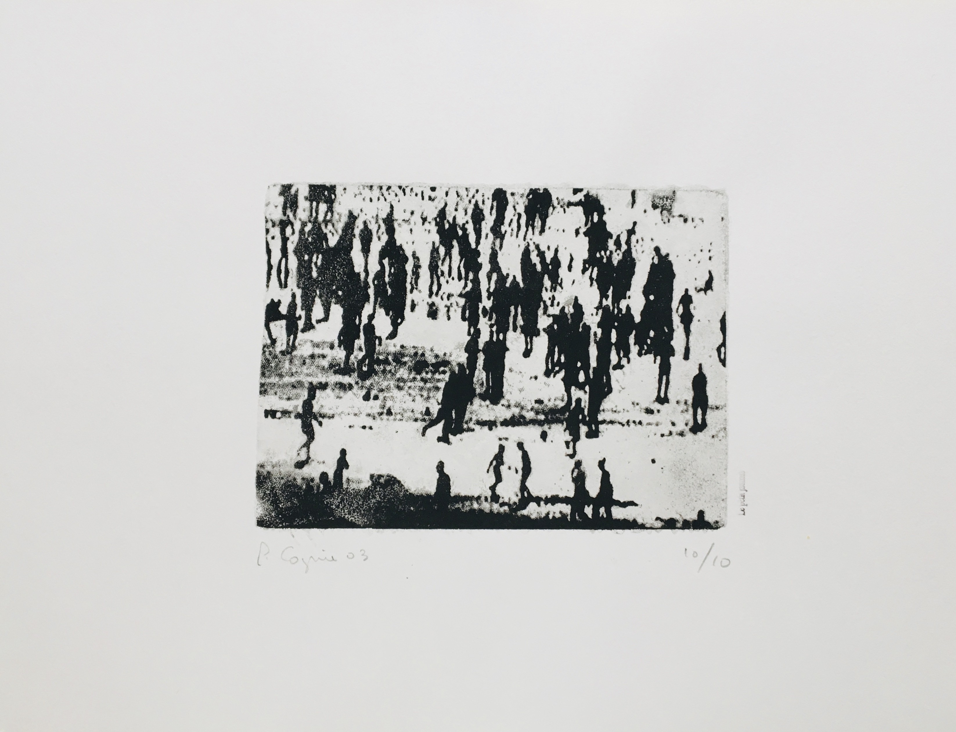 Philippe Cognée, Casablanca X Philippe Cognée, Casablanca X