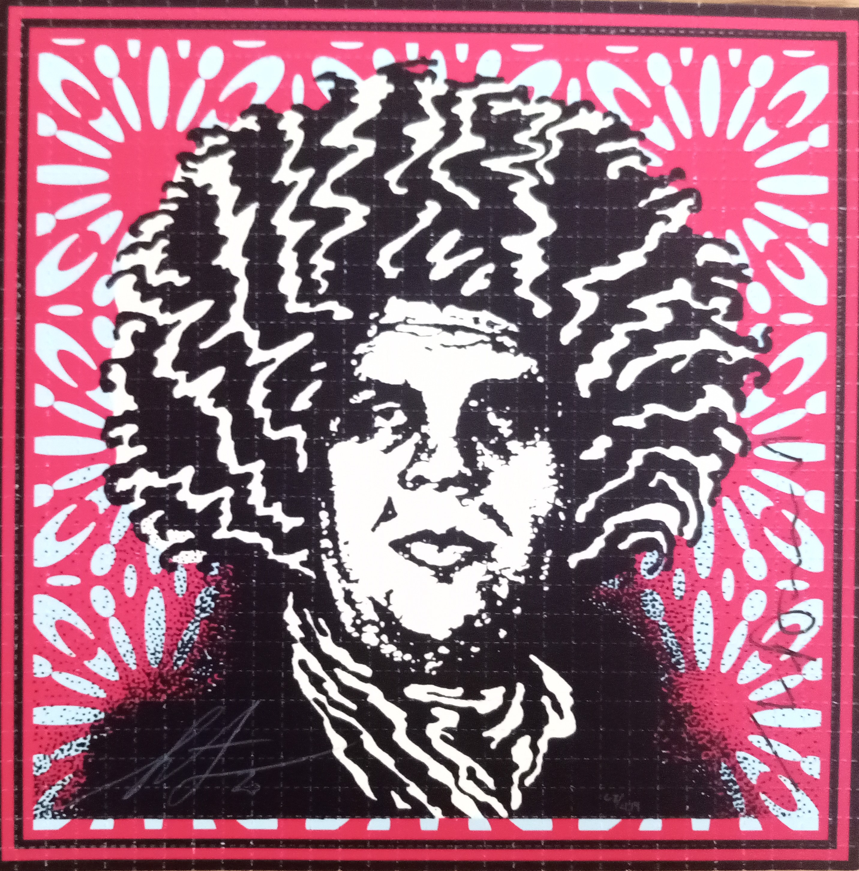Shepard Fairey (Obey), Psychedelic Andre Classic Red Shepard Fairey (Obey), Psychedelic Andre Classic Red