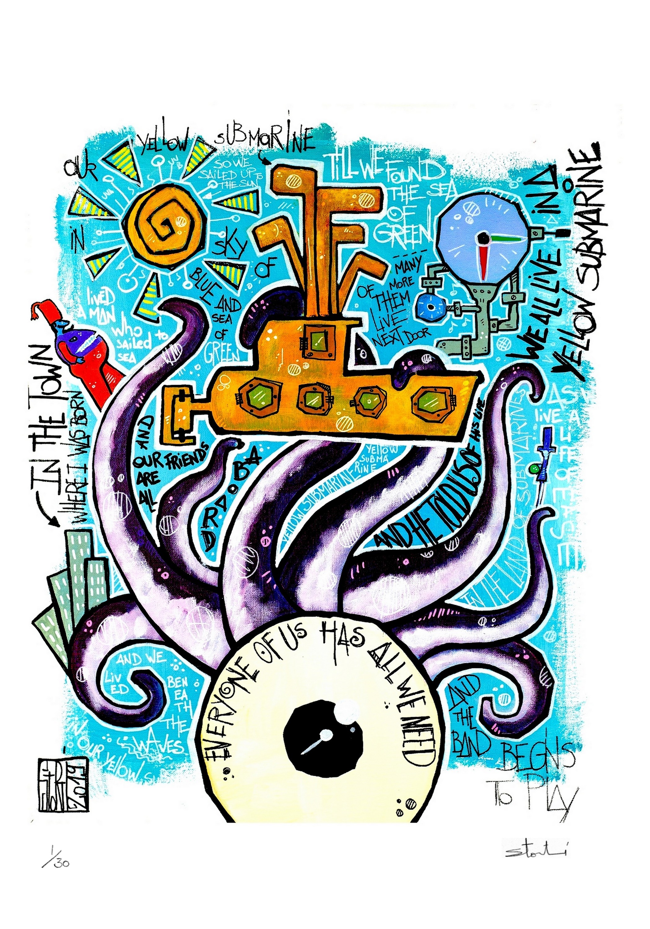 Yohan Storti, Yellow submarine Yohan Storti, Yellow submarine