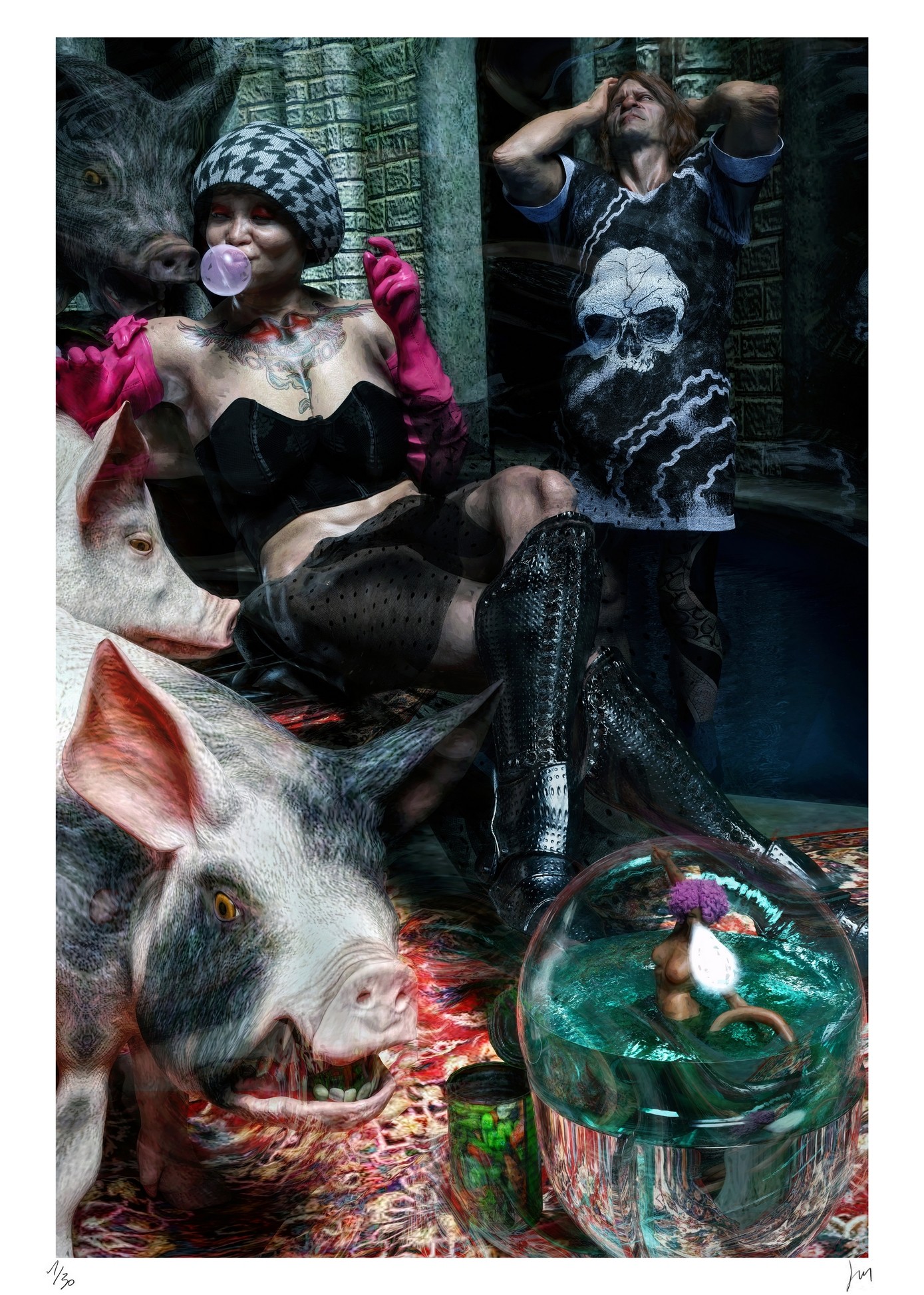Lionel Morateur, Circe et Ulysse Lionel Morateur, Circe et Ulysse