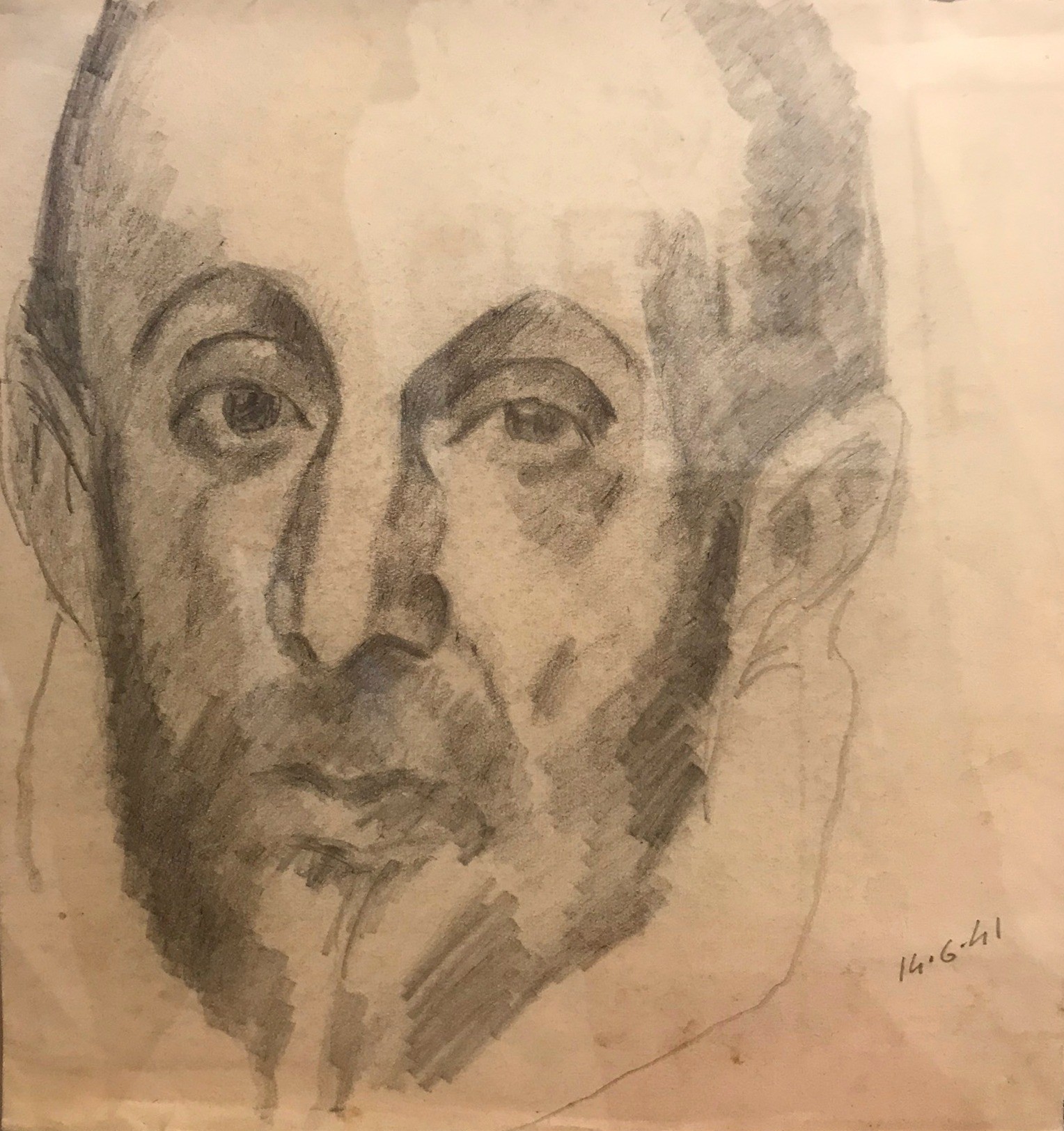 Julio Gonzalez, Étude d’après le Greco Julio Gonzalez, Étude d’après le Greco