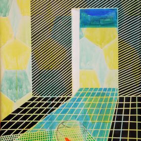 Painting, Sans titre, Builder Serie, Baptiste Laurent