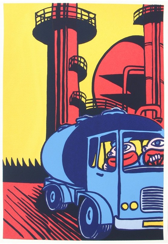 Hervé Di Rosa, Mourenx Camion Hervé Di Rosa, Mourenx Camion