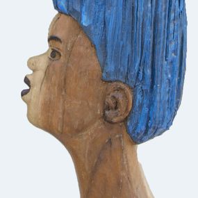 Mosoti Kepha, The blue haired model Mosoti Kepha, The blue haired model