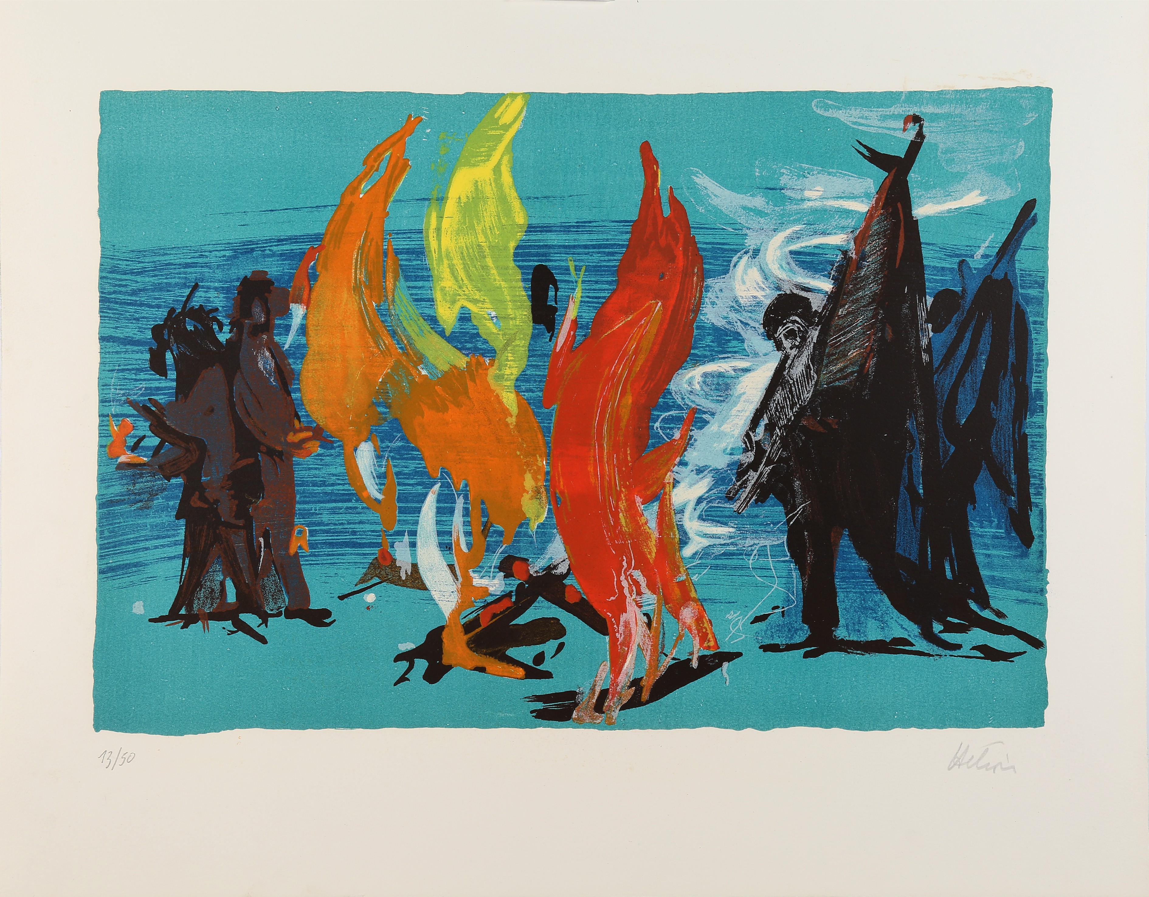 Jean Hélion, Les feux de mai Jean Hélion, Les feux de mai
