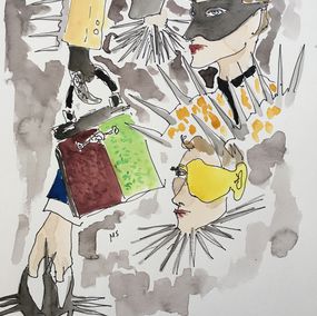 Painting, Gucci Spring 19 Accessories, Manuel Santelices