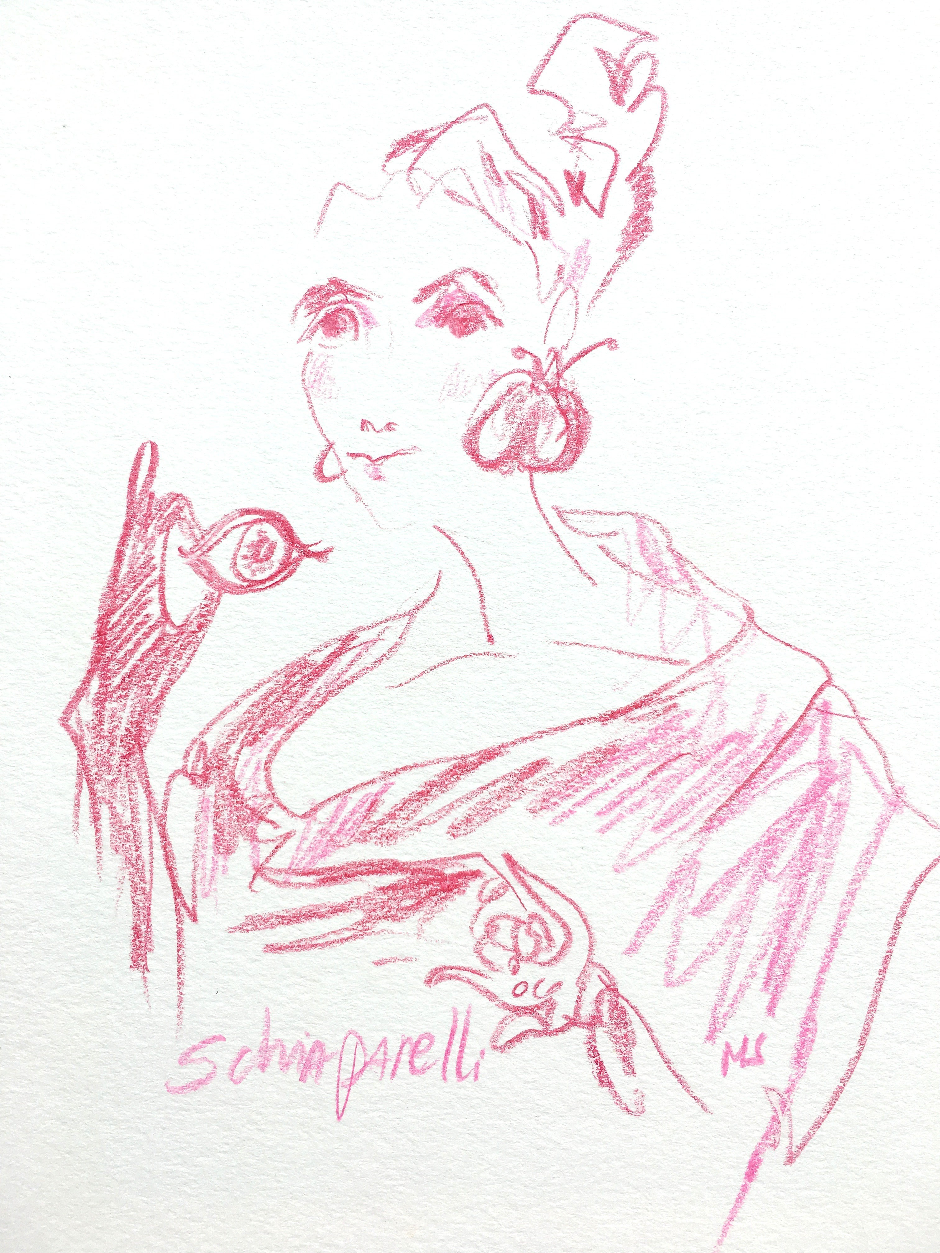 Manuel Santelices, Schiaparelli Portrait Manuel Santelices, Schiaparelli Portrait