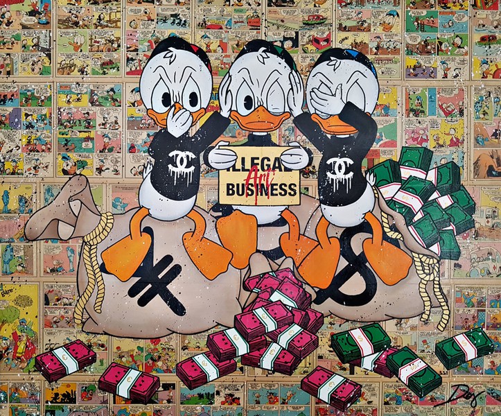 Illegalartbusiness, The Three Ducks Illegalartbusiness, The Three Ducks