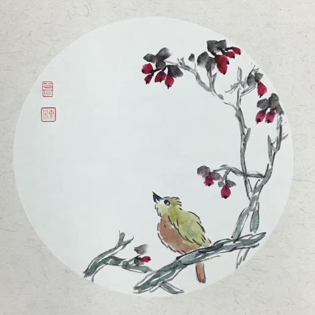 Li Dongfeng, Bird qui regarde Li Dongfeng, Bird qui regarde