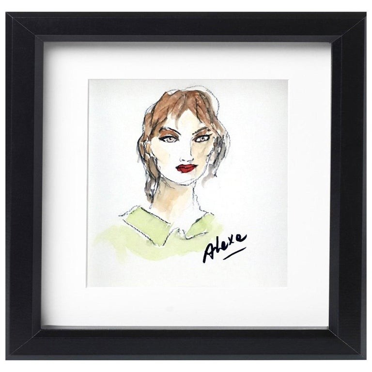 Manuel Santelices, Alexa Chung, Portrait, Fashion Manuel Santelices, Alexa Chung, Portrait, Fashion