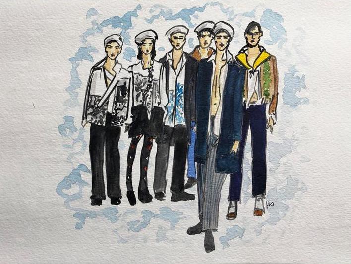 Manuel Santelices, Prada Men's Fall Manuel Santelices, Prada Men's Fall