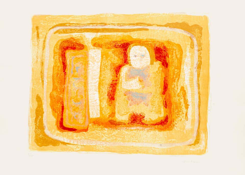 Sami Burhan, Orangish Figure Sami Burhan, Orangish Figure