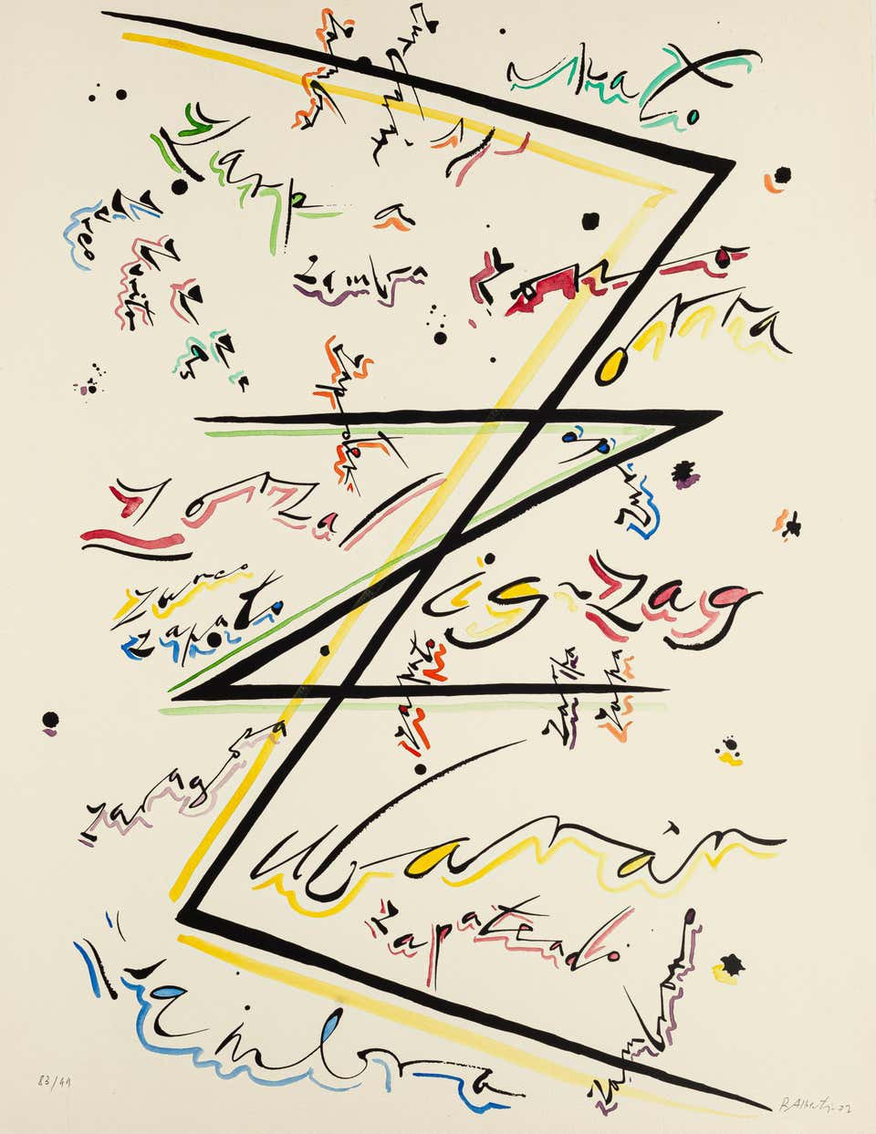 Rafael Alberti, Letter Z Rafael Alberti, Letter Z