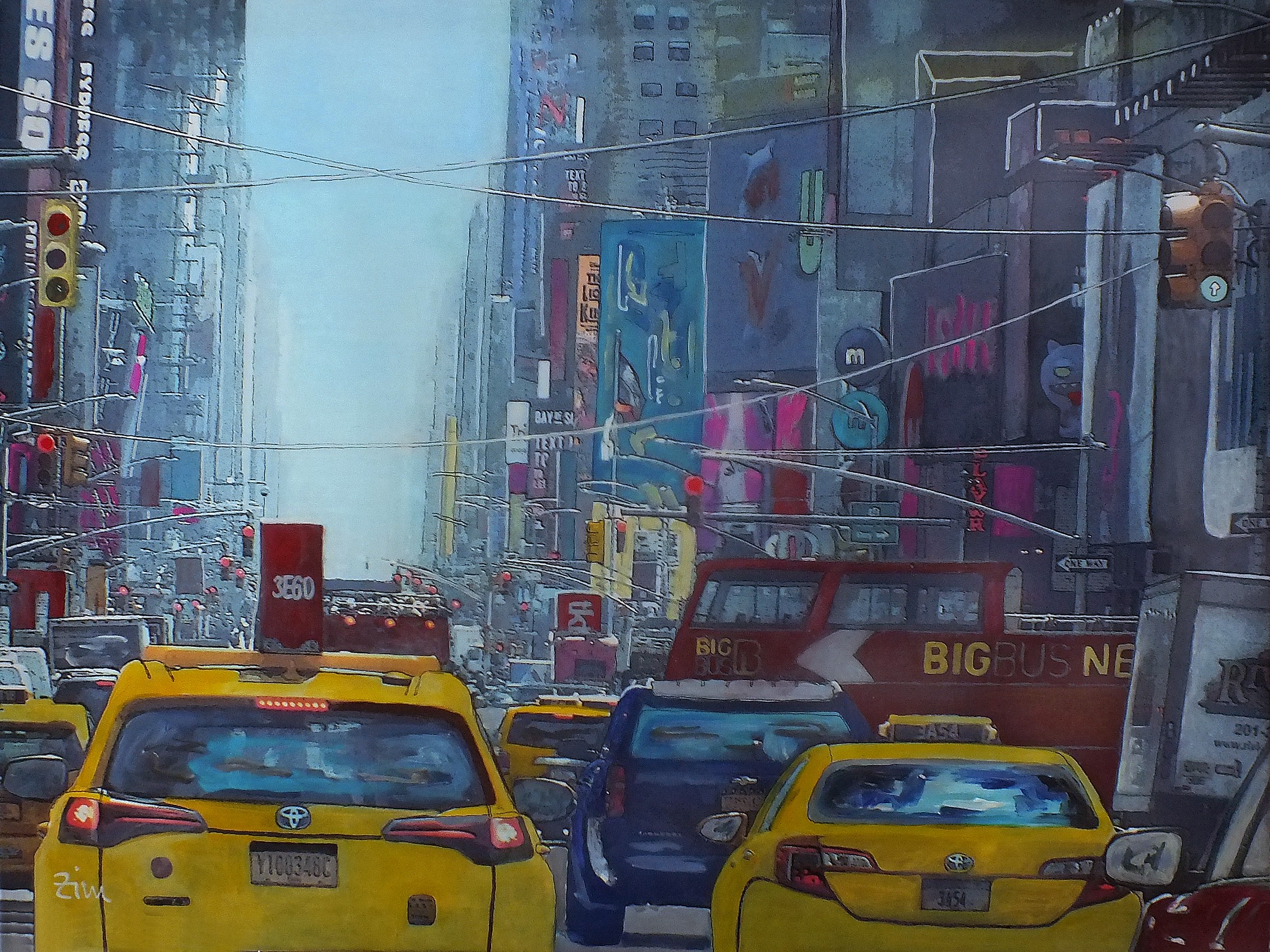 Marion Zimmermann, Manhattan Traffic II Marion Zimmermann, Manhattan Traffic II