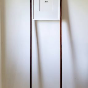 Sculpture, Imprints / I Am Yourself: Fuck. Art wall installation, Casey Waterman
