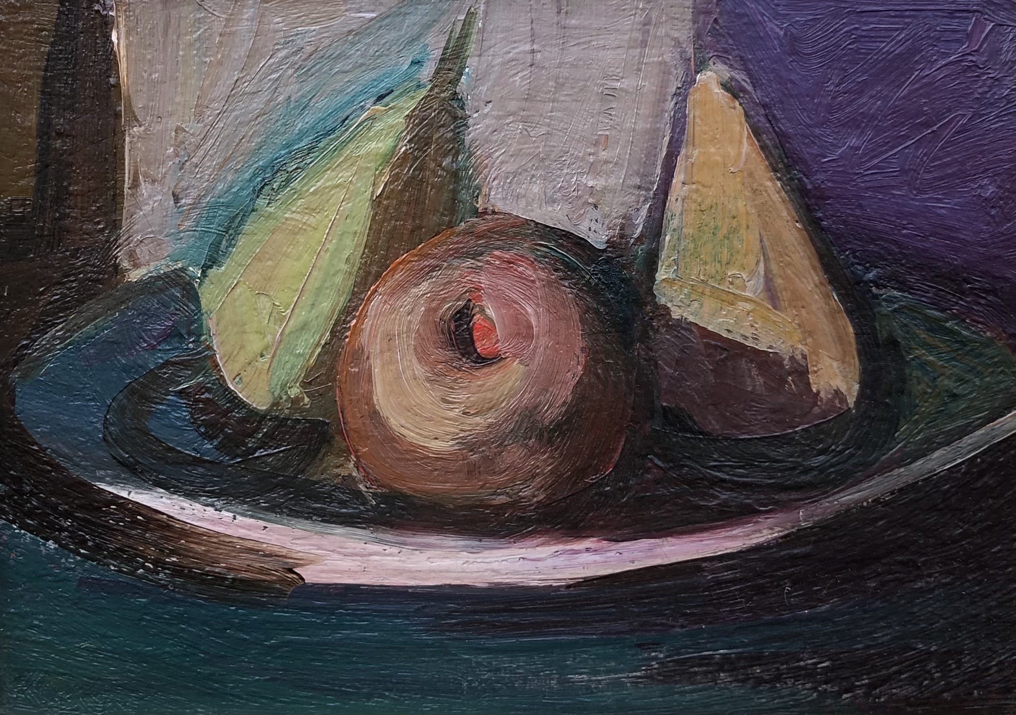 Willy James Rochat, Nature morte aux fruits Willy James Rochat, Nature morte aux fruits