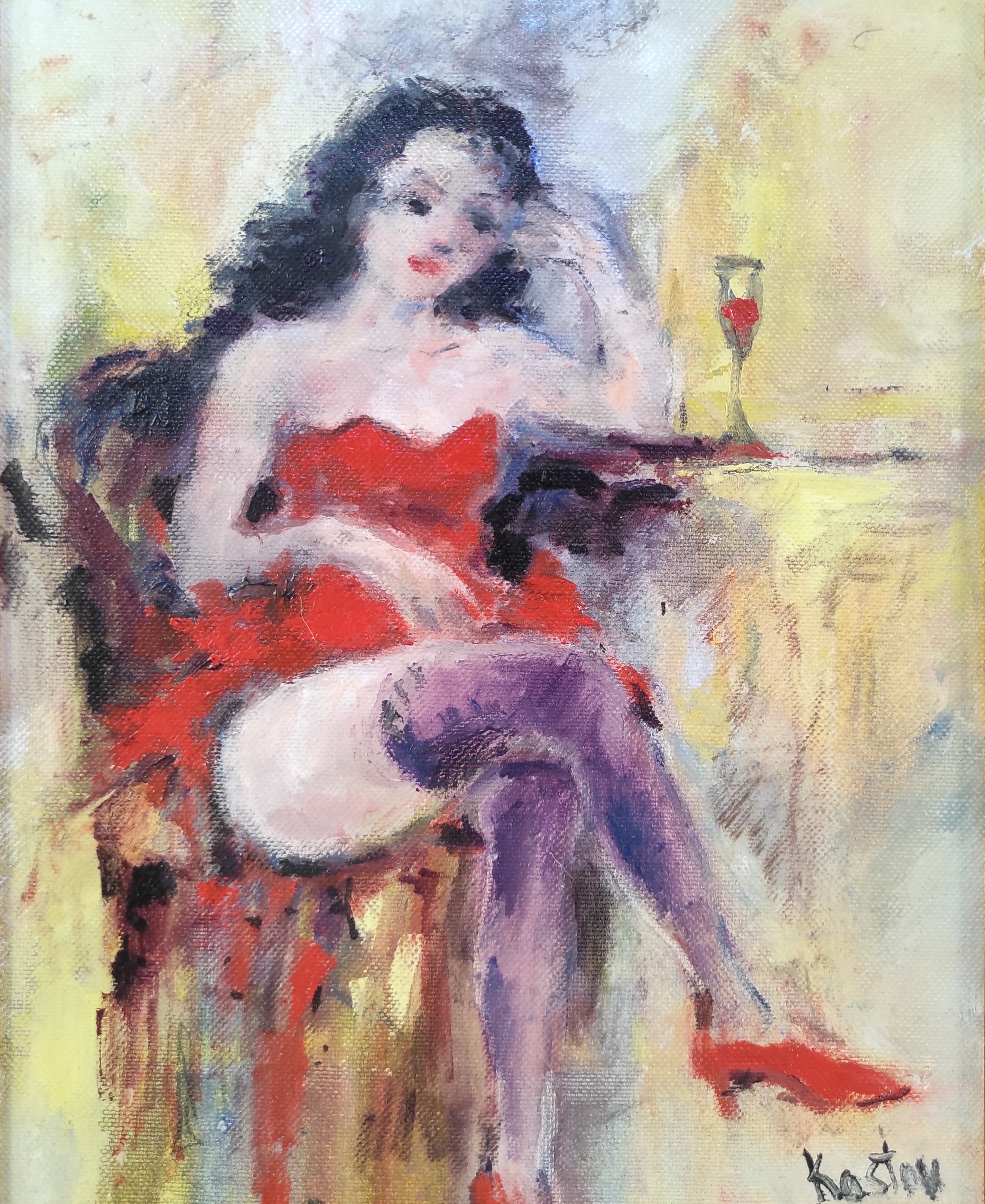 Krum Kostov, A glass of wine and memories Krum Kostov, A glass of wine and memories