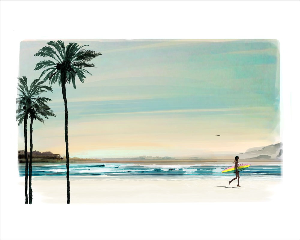 Sophie Griotto, Surf girl Sophie Griotto, Surf girl