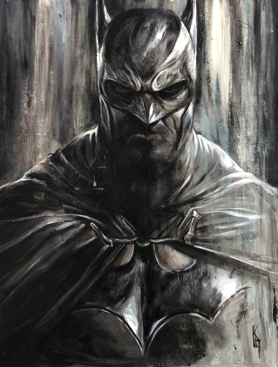 ▷ Dark Knight by Kapea, 2020 | Painting | Artsper (833901)