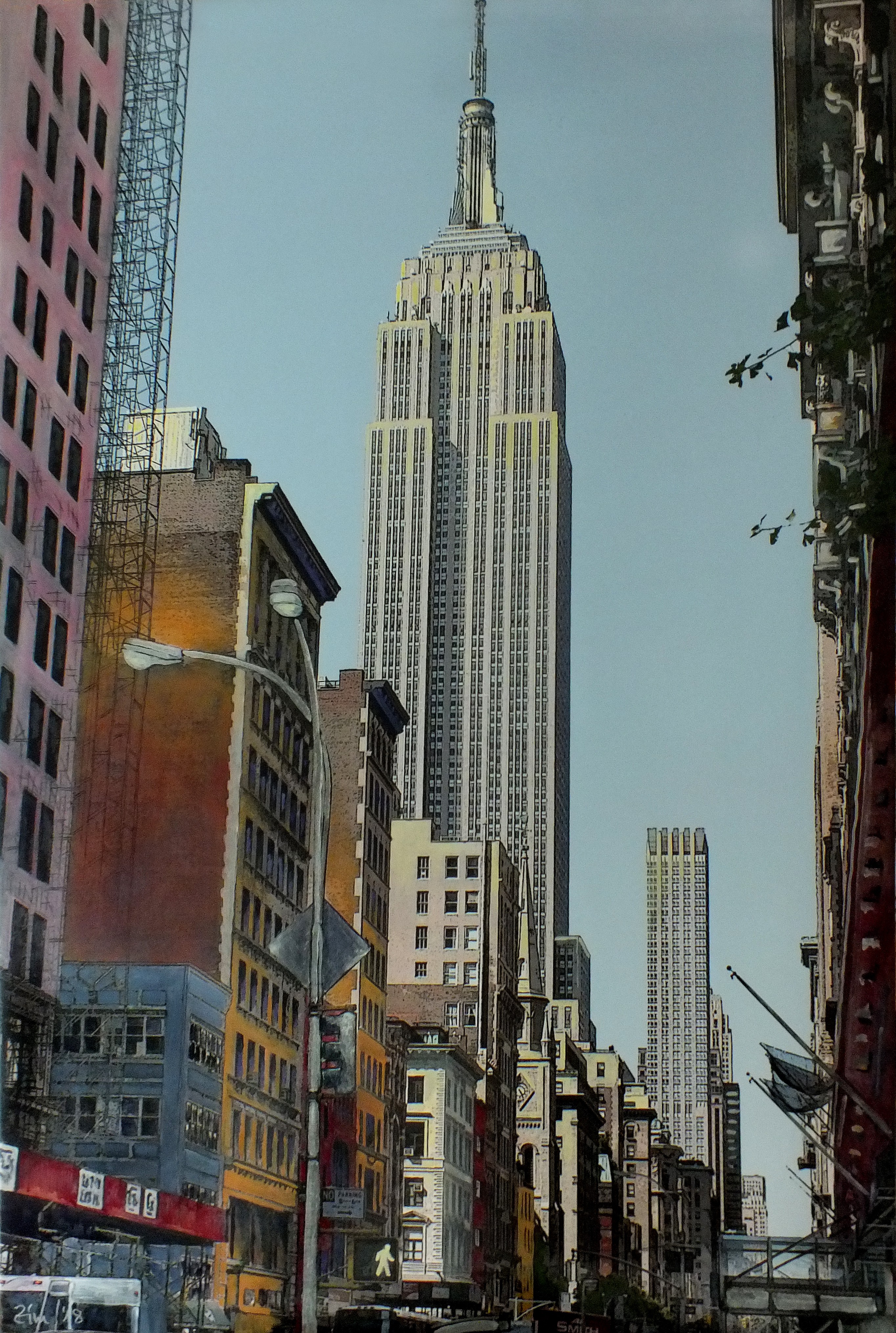 Marion Zimmermann, NYC-Streets - Empire State Building II Marion Zimmermann, NYC-Streets - Empire State Building II