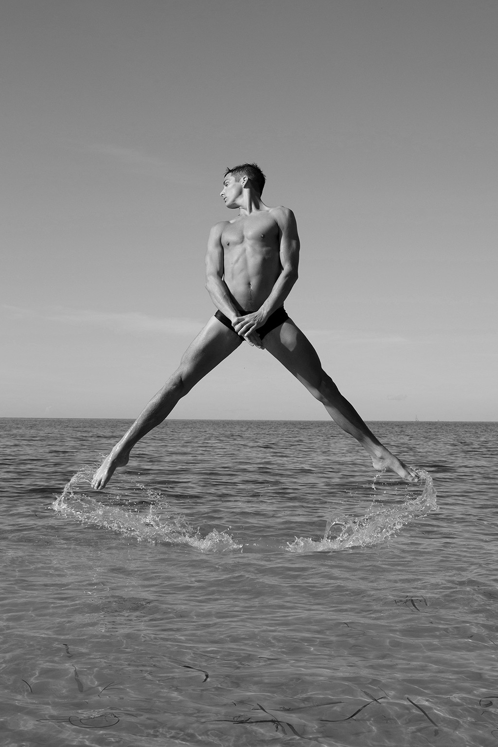 Ricky Cohete, Man jumping our of the water, Two: From Motion Series Ricky Cohete, Man jumping our of the water, Two: From Motion Series