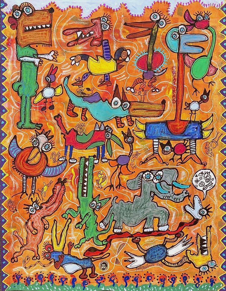 Patopalomo, Criaturas Patopalomo, Criaturas