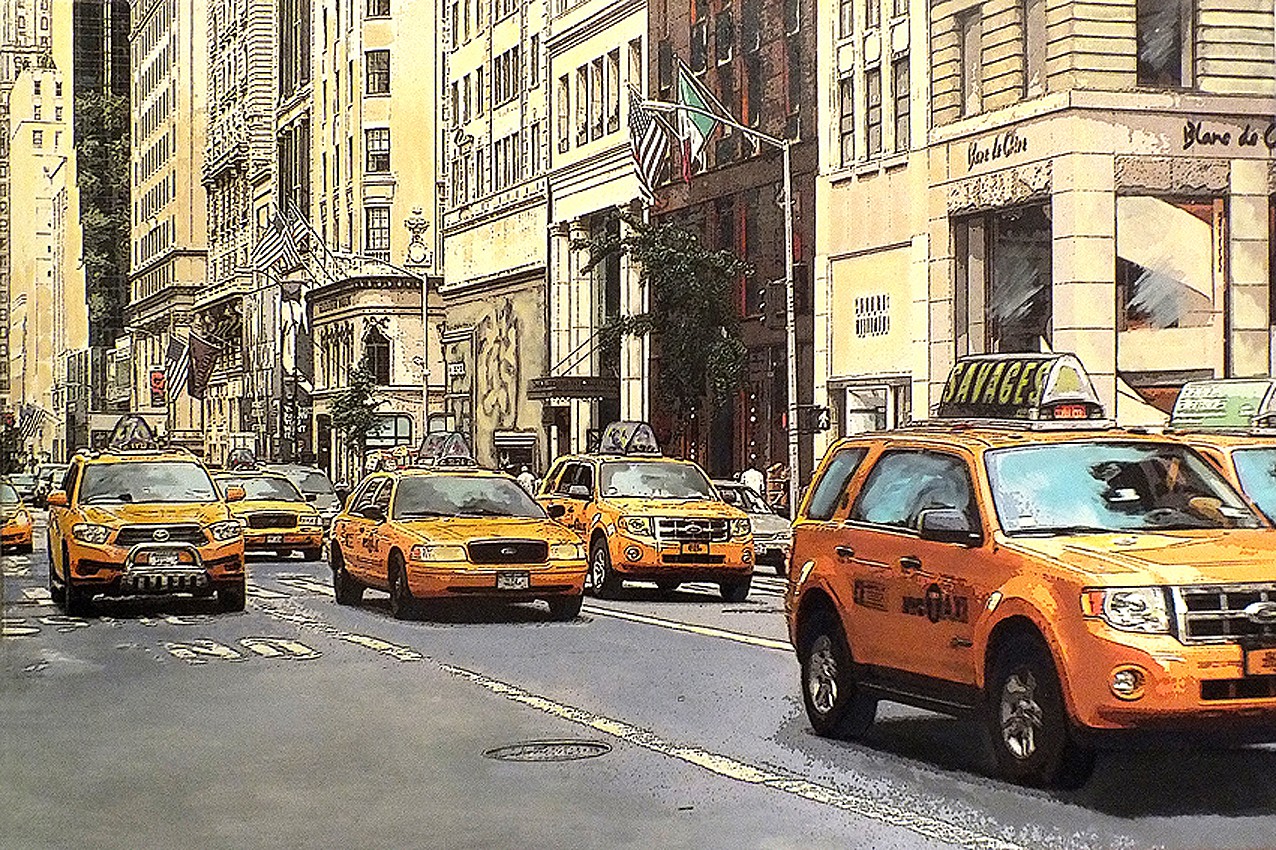 Marion Zimmermann, NYC-Streets XIIa Marion Zimmermann, NYC-Streets XIIa