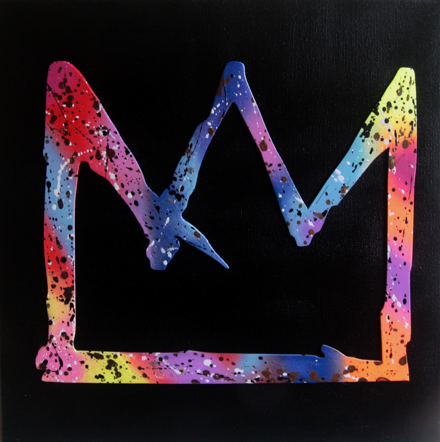 Spaco, King Basquiat colors Spaco, King Basquiat colors